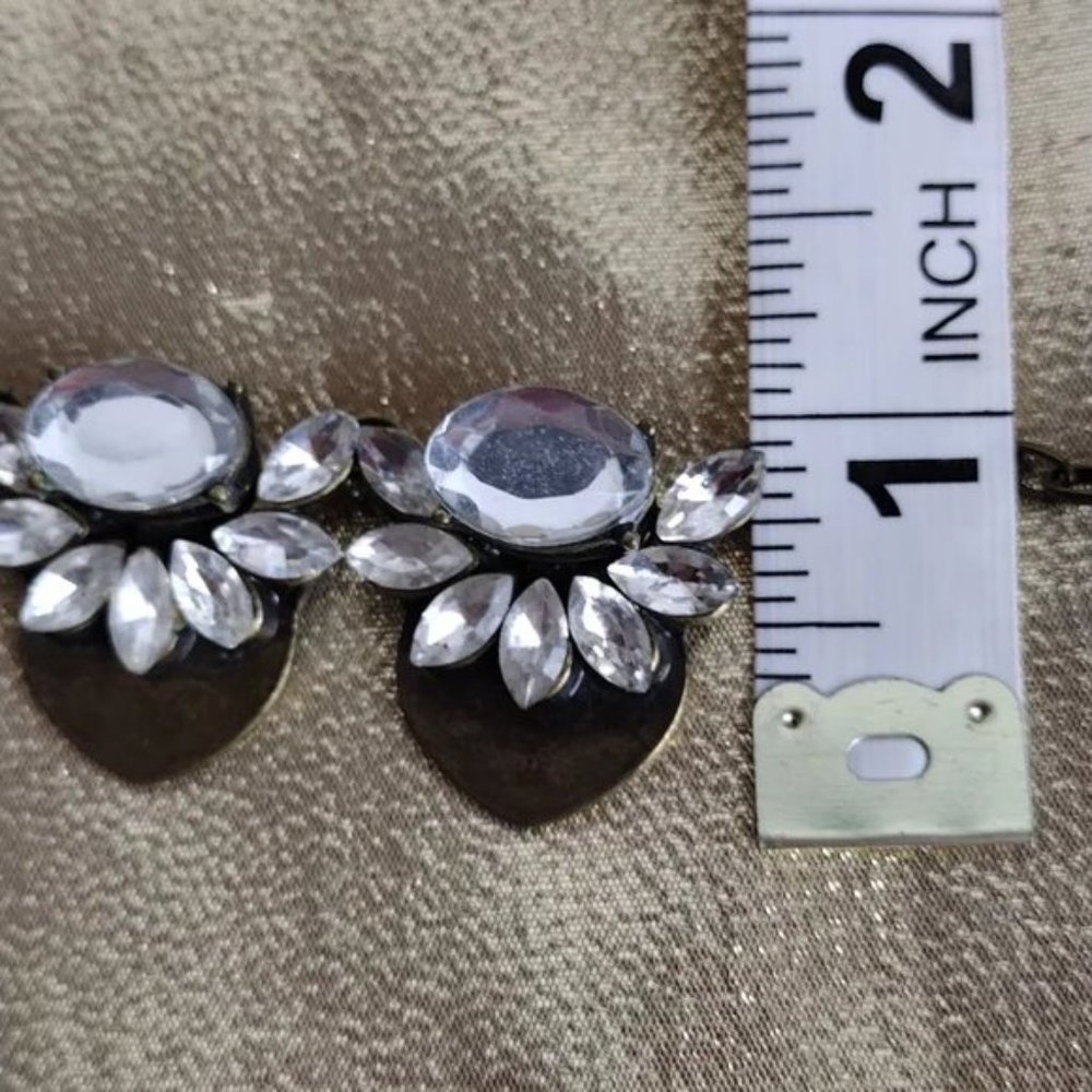Lane Bryant Rhinestone Statement Necklace - Picture 5 of 6